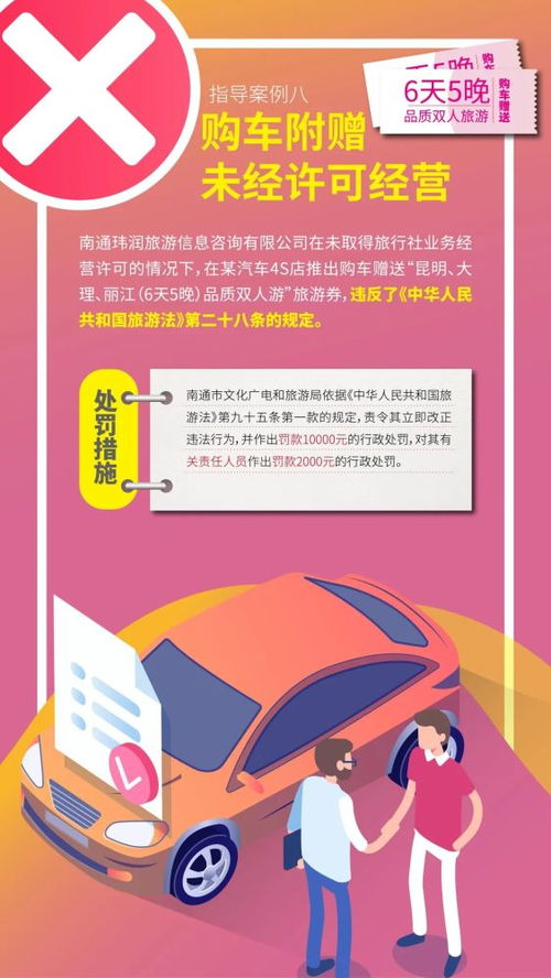 江苏省发布第二批未经许可经营旅行社业务及 不合理低价游 指导案例