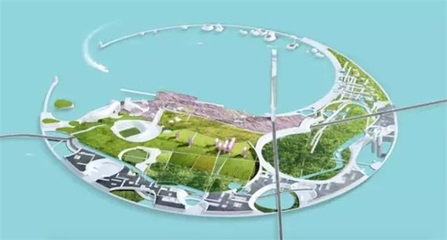 海航要在海口湾建人工旅游岛,来看看这几个竞赛设计方案