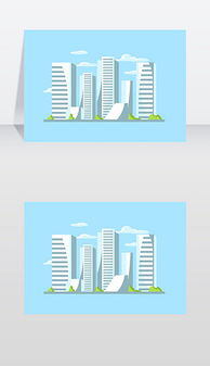 eps蓝色建筑背景 eps格式蓝色建筑背景素材图片 eps蓝色建筑背景设计模板 